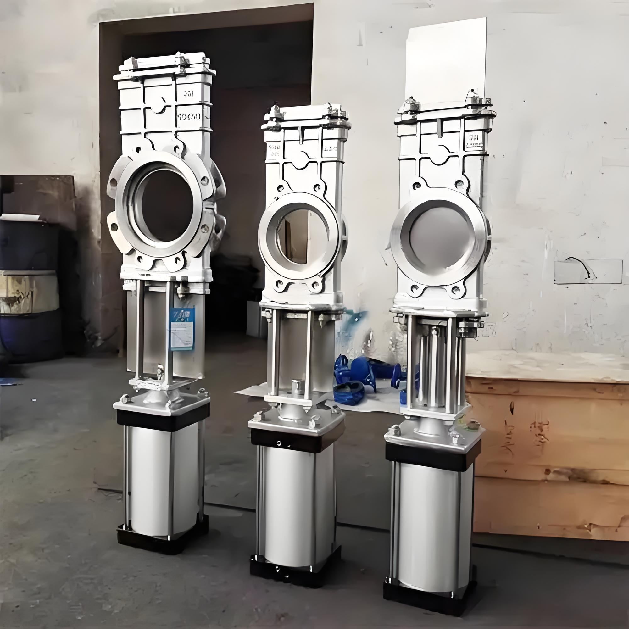 氣動穿透式插板閥